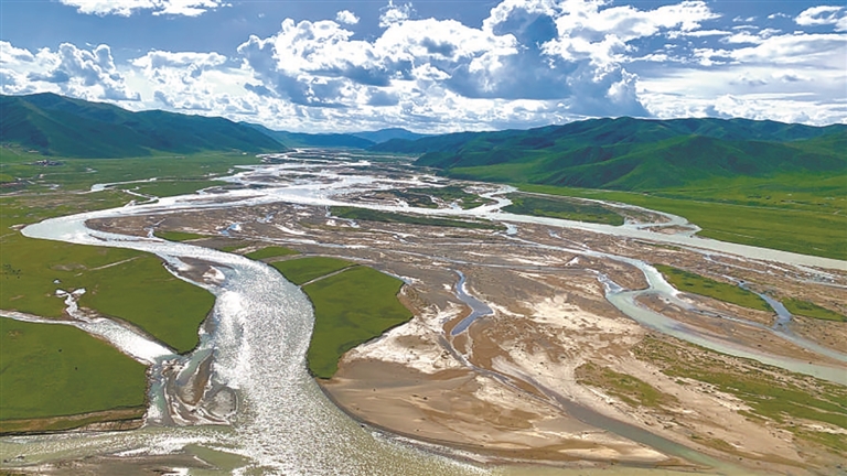 འདི་ནི་མཚོ་སྔོན་དར་ལག་རྫོང་གི་ཆུ་ལག་མང་བའི་རྨ་ཆུའི་ཆུ་རྒྱུད་ཡིན་པ།